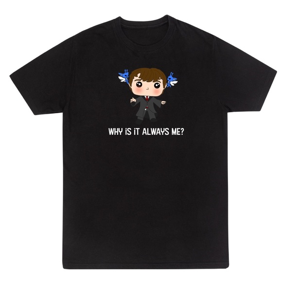 Tshirt Neville Longbottom Why Is It Always Me. Harry Potter Funny Hogwarts Magic - Picture 2 of 8